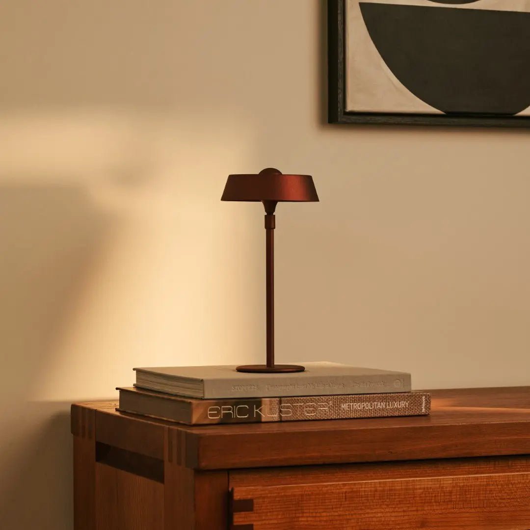 Luca Bronze USB wiederaufladbare Lampe | Minimalistisch, verspielt und dimmbar