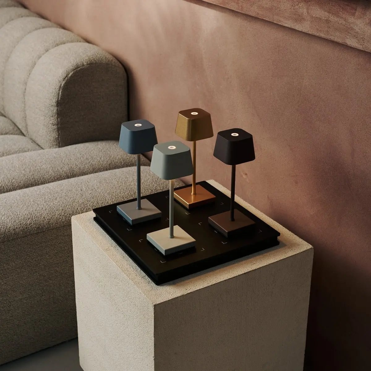Sarphati Mini  kabellose Tischlampe