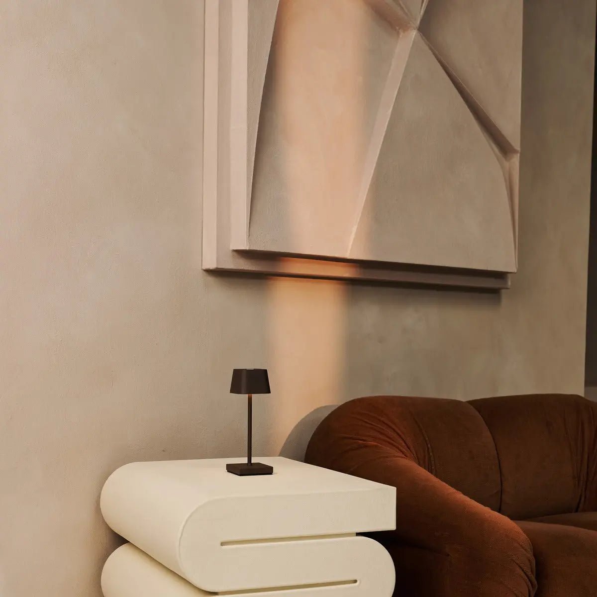 Kombi-Set Profi | 4 x wiederaufladbare Tischlampen mit Ladestation