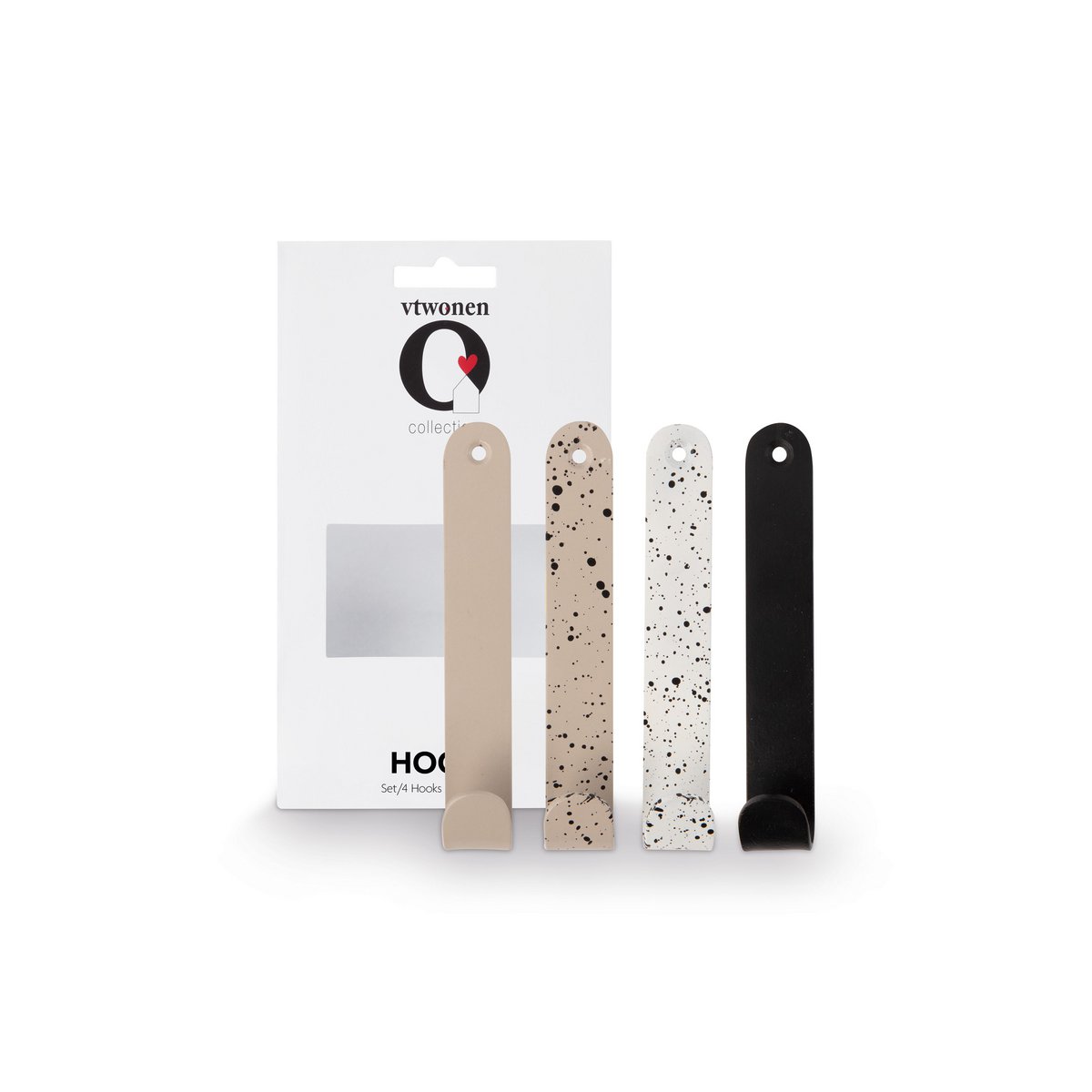 4er Set Metallhaken 12cm