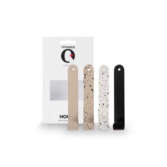 4er Set Metallhaken 12cm