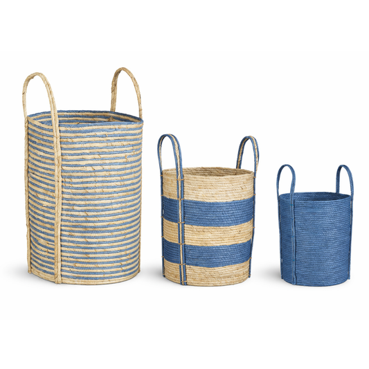 Pflanzkorb-Set Blau