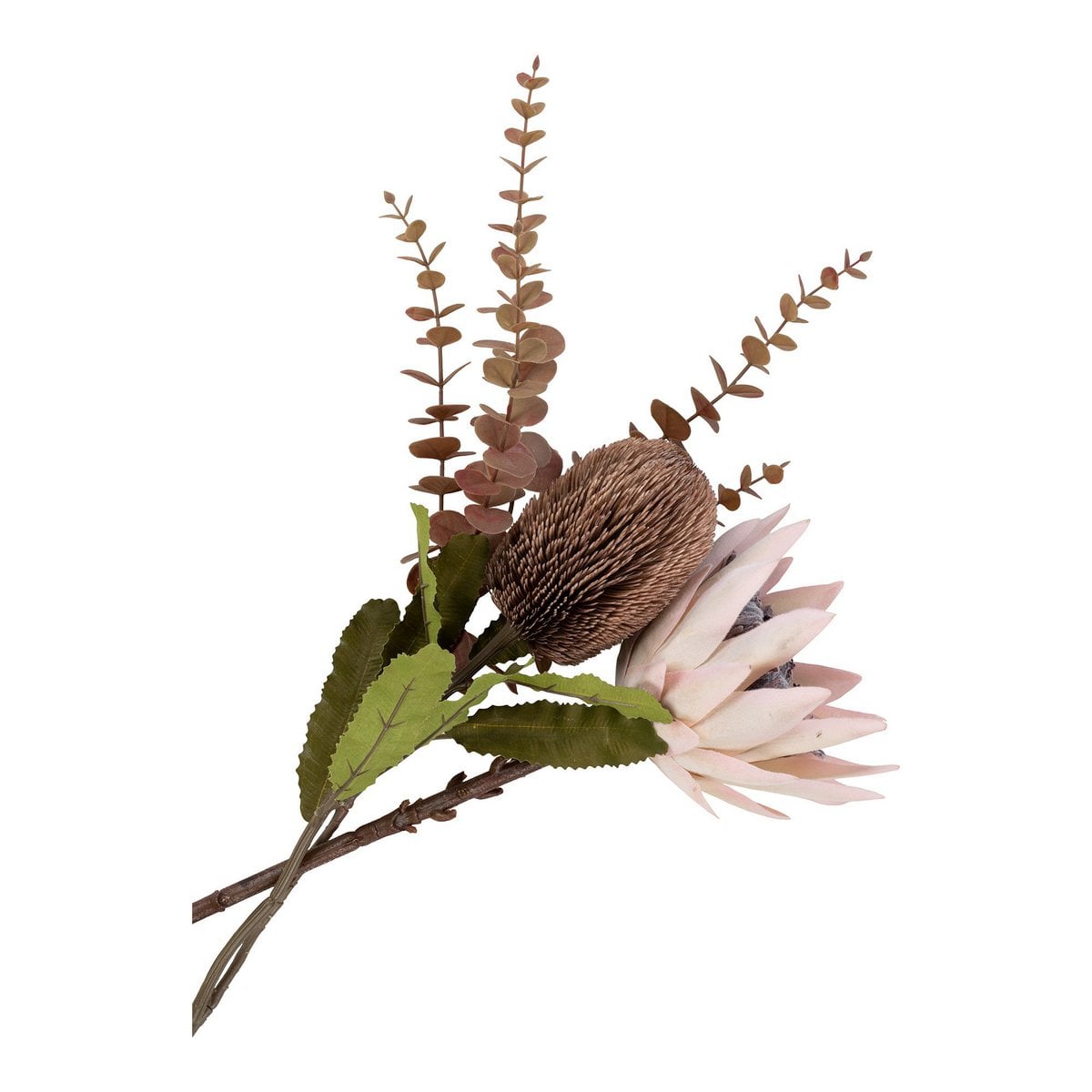 King Protea Bouquet - Bordeaux-Mix