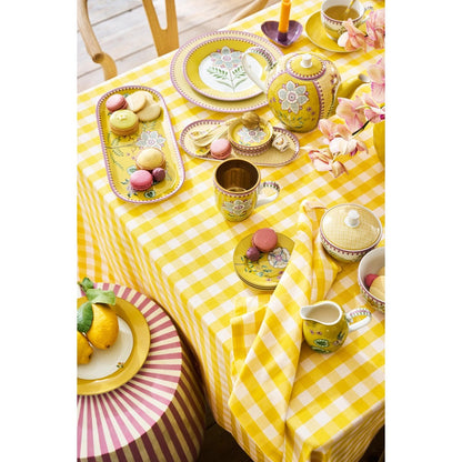Jug Small Lily&Lotus Yellow