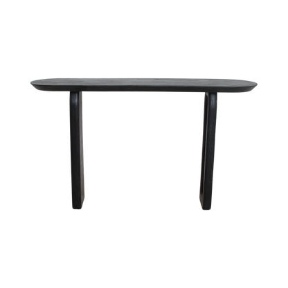 Bullnose Consolet Tisch schwarz