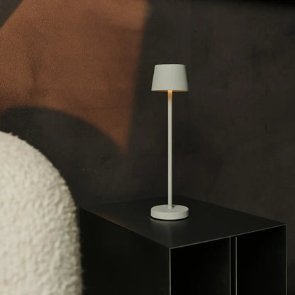 Vondel Mini Shadow Grey Akku-Lampe | Dimmbar und perfekt für das Gastgewerbe