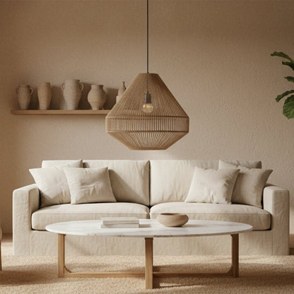 Linea Hanging Lamp Diamond Natural