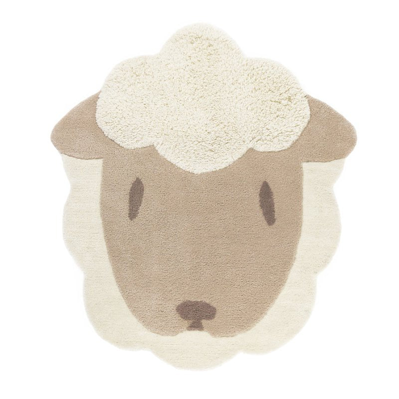 LOLHO WOOL kleiner Schaf-Kinderteppich