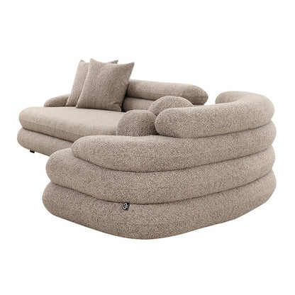Sofa Cairo 6-Sitzer Sand Bouclé