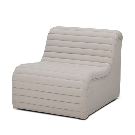 Bloomingville Allure Loungesessel, Natur, Polyester