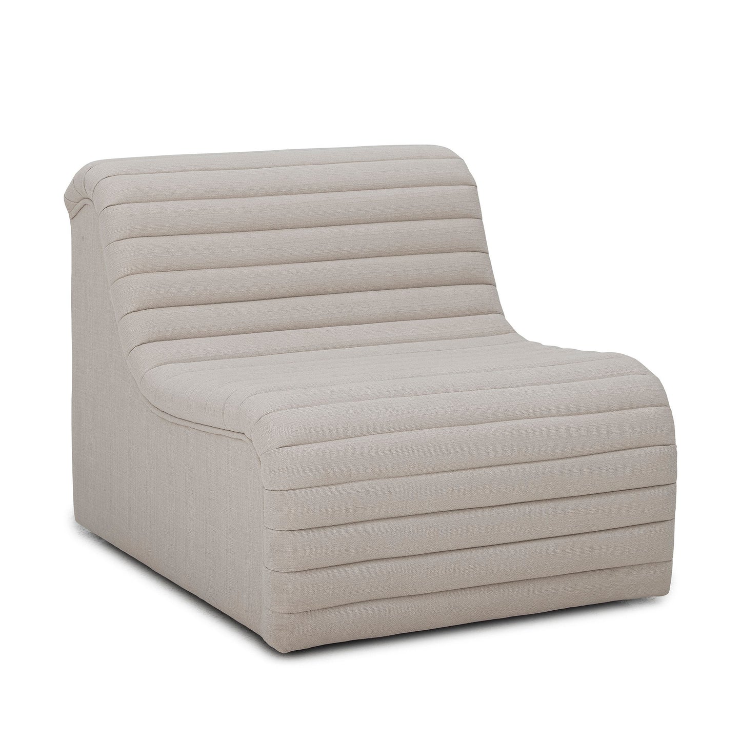 Bloomingville Allure Loungesessel, Natur, Polyester