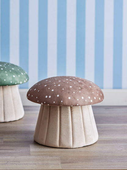 Bloomingville MINI Lue Pouf, Bunt, FSC®100%, MDF