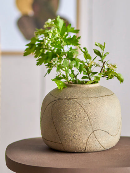 Bloomingville Niza Deko-Vase, Natur, Terrakotta