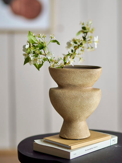 Bloomingville Cristel Deko-Vase, Natur, Terrakotta