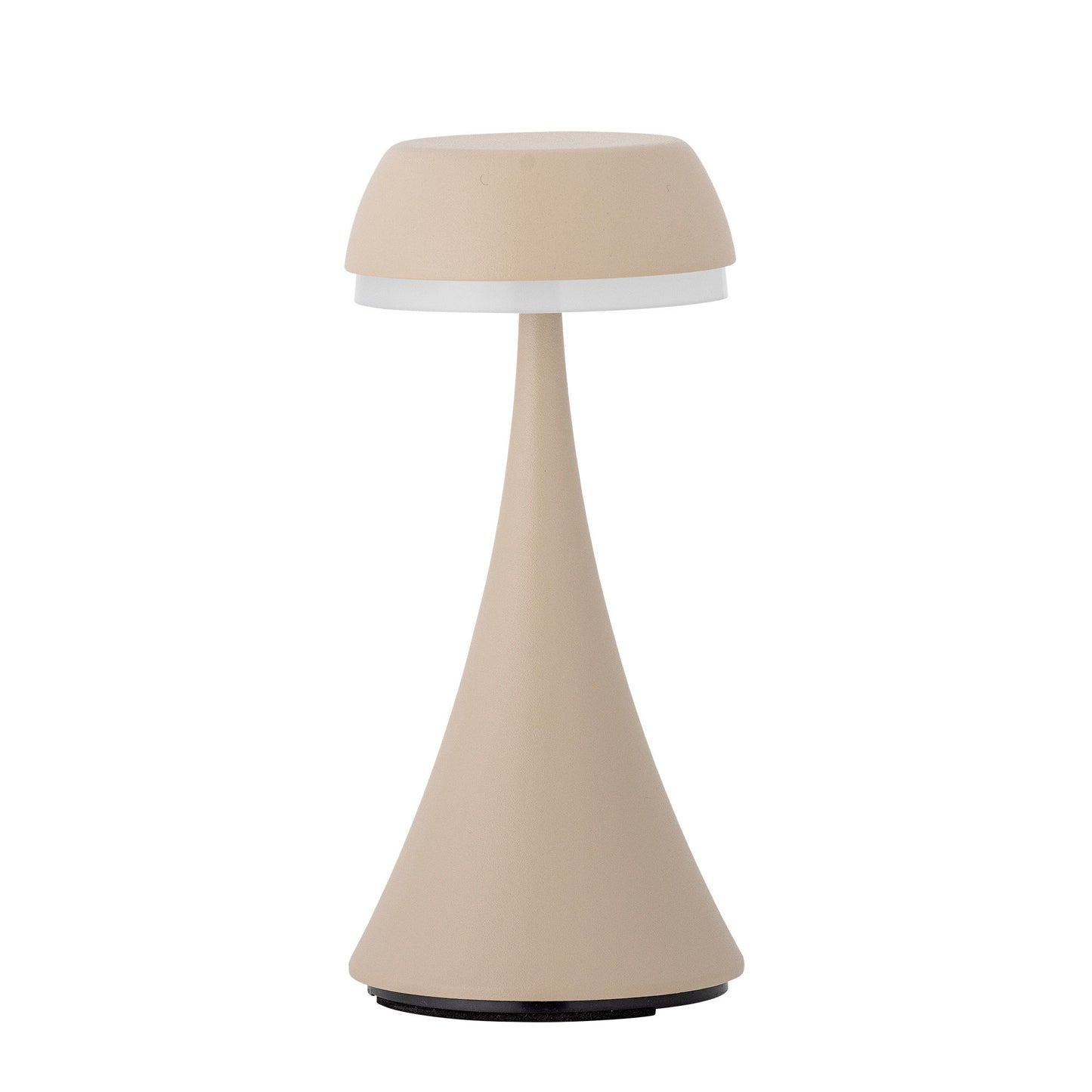 Bloomingville Pepple Tragbare Lamp, Wiederaufladbar, Natur, Aluminium
