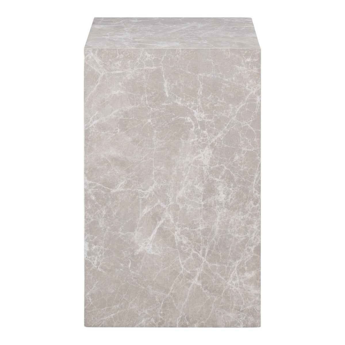 Quadratischer Beistelltisch – 30 x 30 x 50 cm