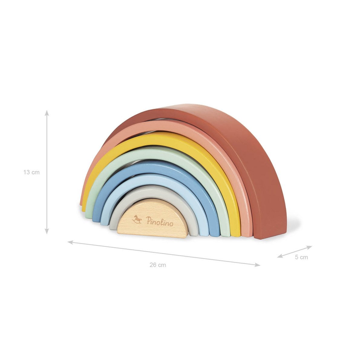 Holzregenbogen „Rubin”