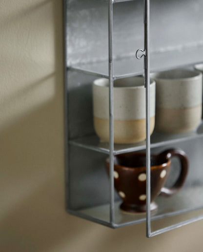 Nordal ADA Wandregal, M, 4 shelves - antique iron