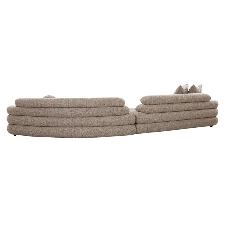 Sofa Cairo 6-Sitzer Sand Bouclé