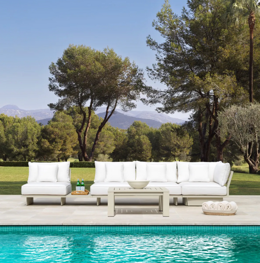 Eichholtz Outdoor Sofa Royal Palm sand