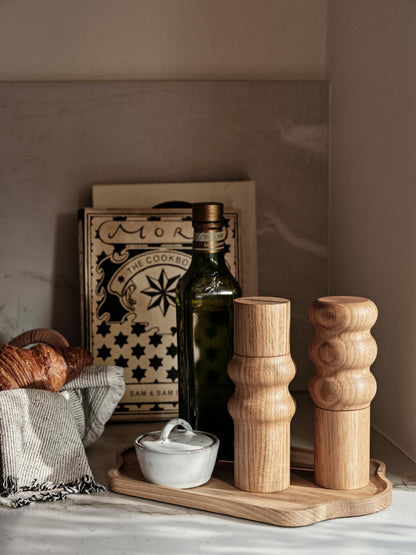 Broste Copenhagen Edgar Salz-& Pfeffermühle, Eichenholz