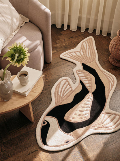 Broste Copenhagen Koi Teppich, 97 x 130cm