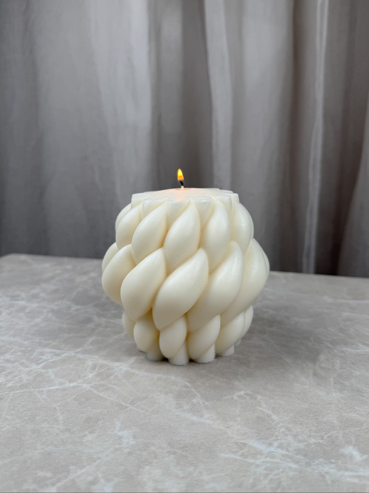 Bubble Candle | white