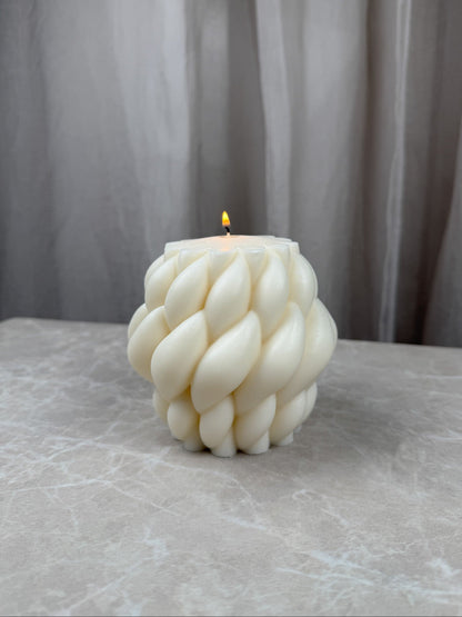 Bubble Candle | white