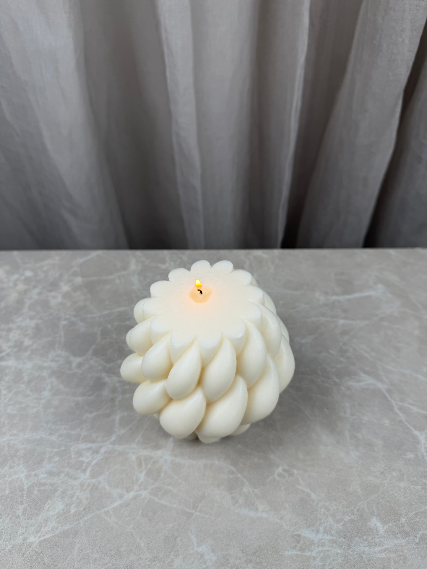 Bubble Candle | white