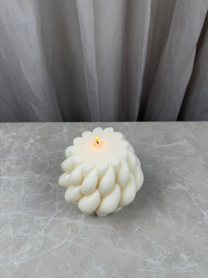 Bubble Candle | white
