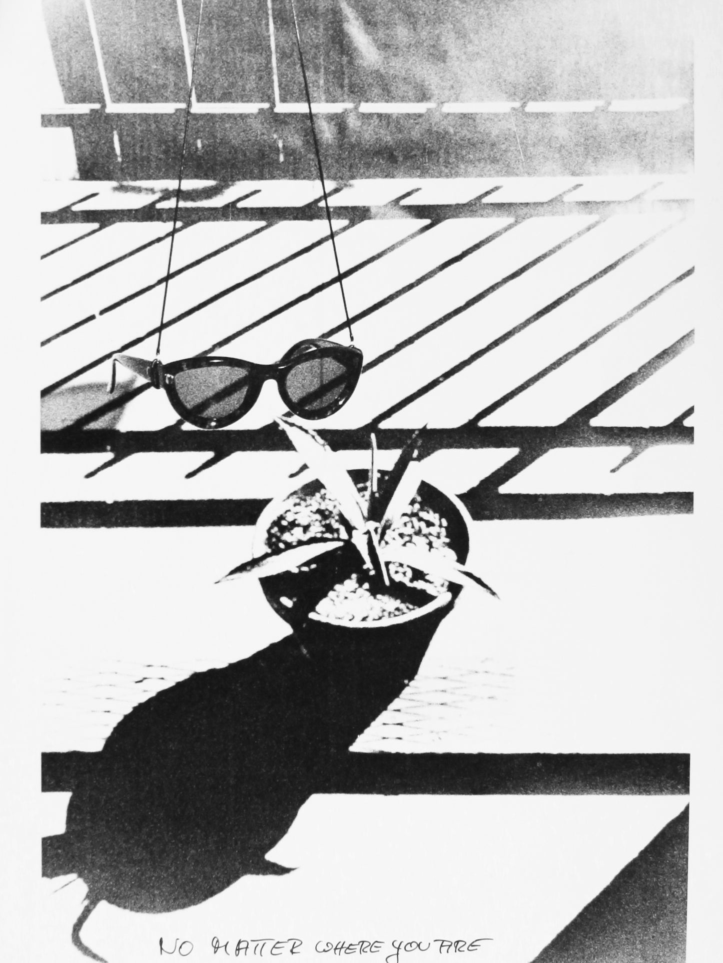 Irene von Mering (*1947) Originalfotografie "No matter where you are"