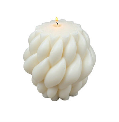 Bubble Candle | white
