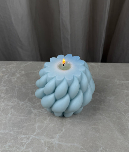Bubble Candle | light blue