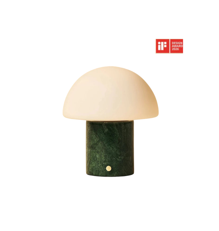 Maris Green – Marble wiederaufladbare Tischlampe | dimmbar