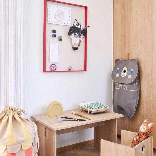 OYOY Living Arca-Kinderstuhl 100% Eichenholz, Natur