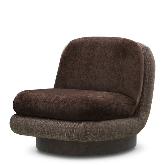 Eichholtz Swivel Loungechair Galiano bayard brown