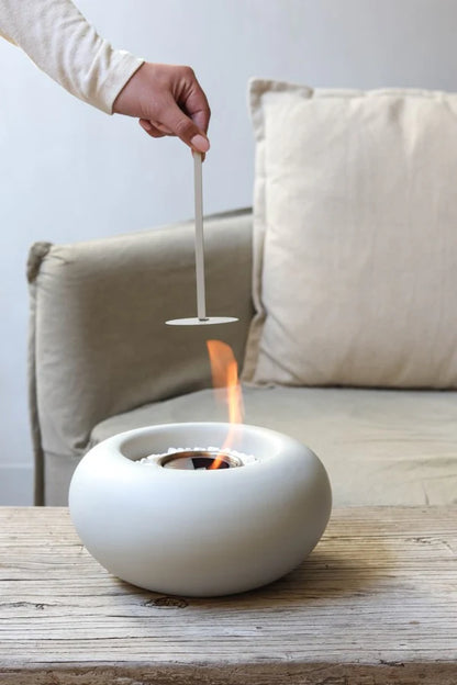 Leeff Feuerschale aus Keramik