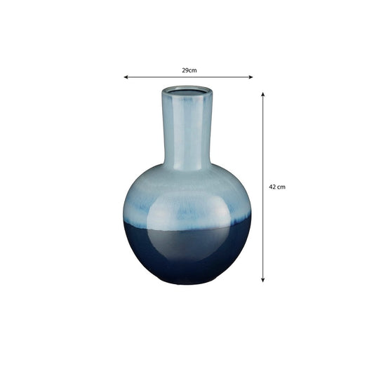 Vase Holm Blau