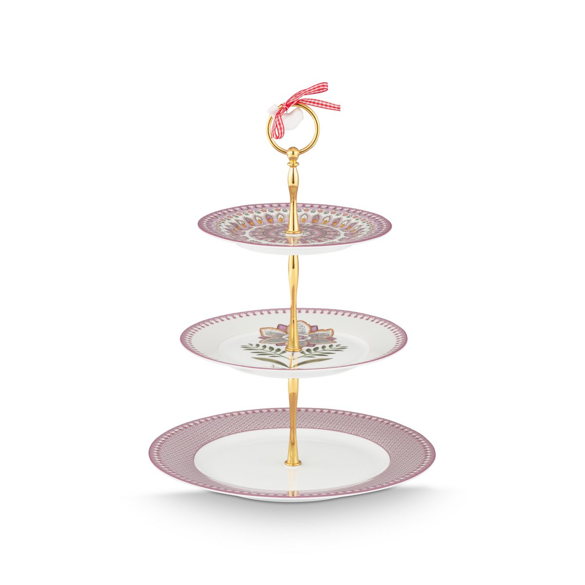 Pip Studio Royal Etagere 3 stöckig Lily&Lotus Lilac