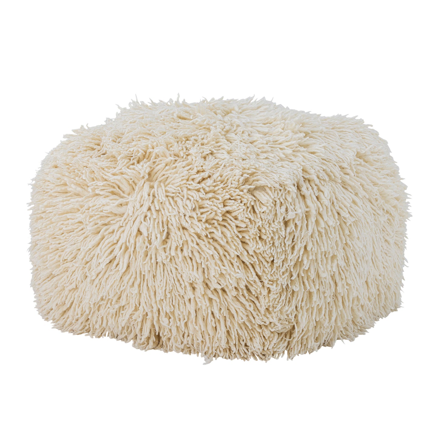 Bloomingville Lomba Pouf, Natur, Wolle