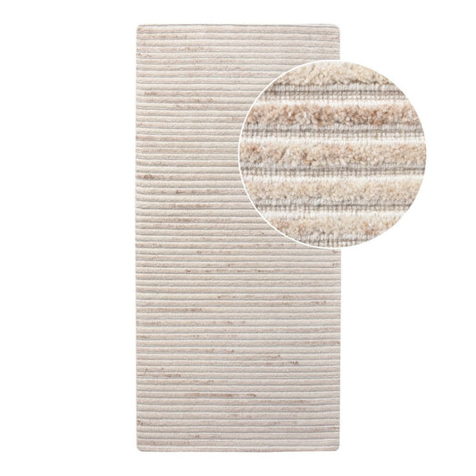 Flurläufer Beige in 80x180cm