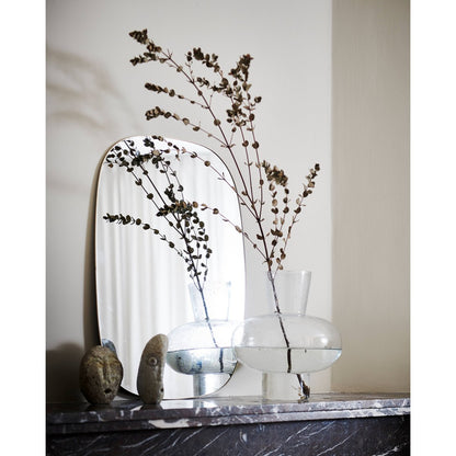Vase Glass Clear 23x27cm