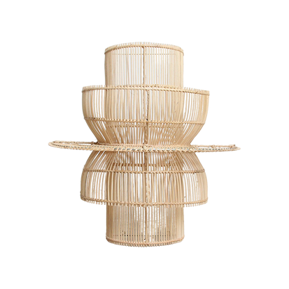 Saturn Wandlamp Rattan