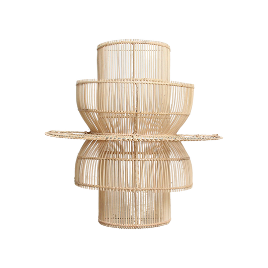 Saturn Wandlamp Rattan