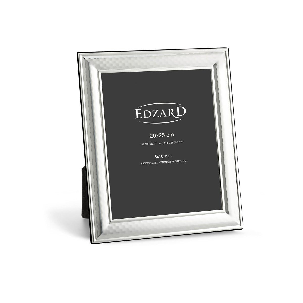 EDZARD Bilderrahmen Urbino (20x25 cm), edel versilbert, anlaufgeschützt, 2 Aufhänger
