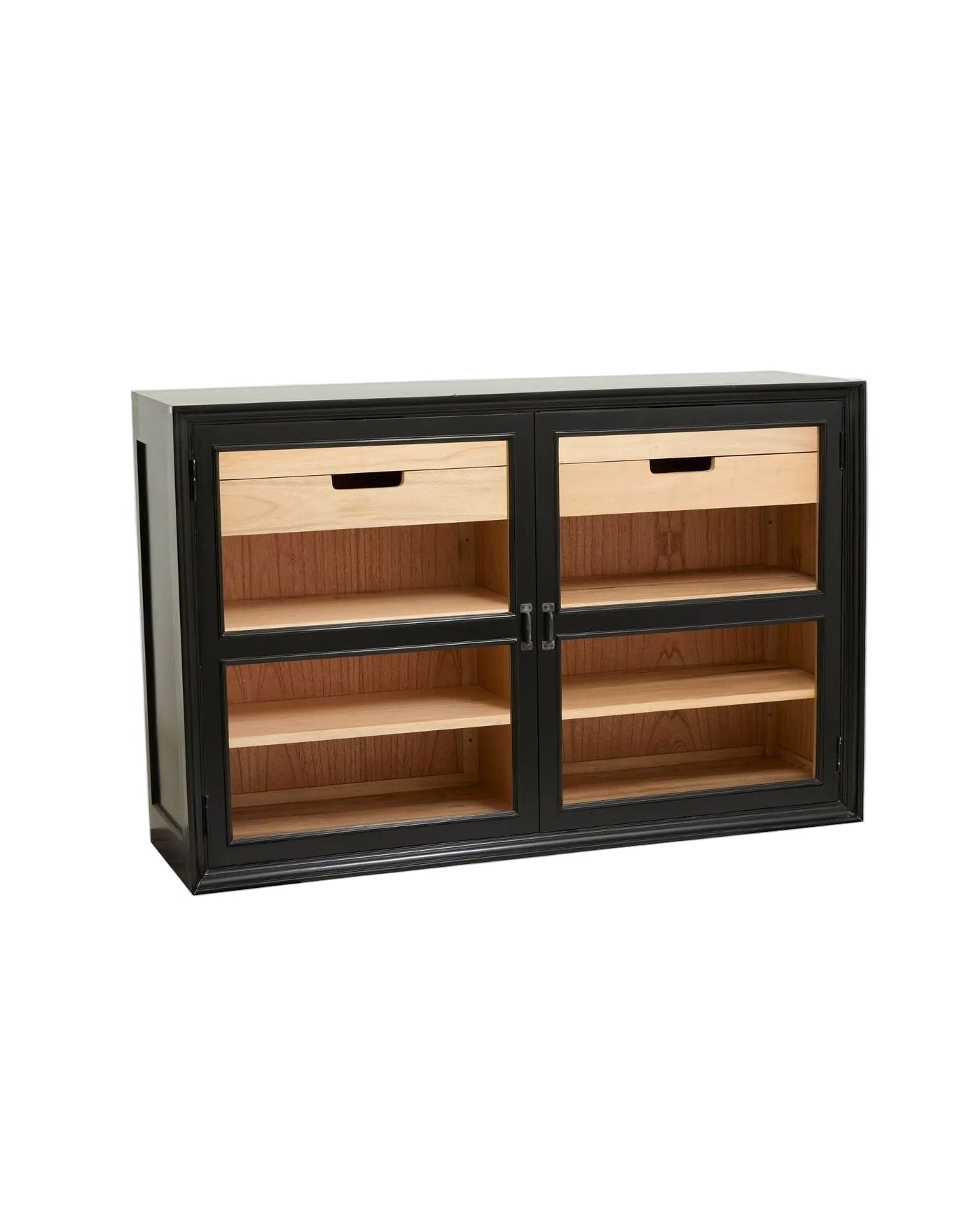Nordal VIVA Vitrine, 2 Türen - black