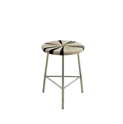Nordal A/S MORICE stool, low - black/ivory