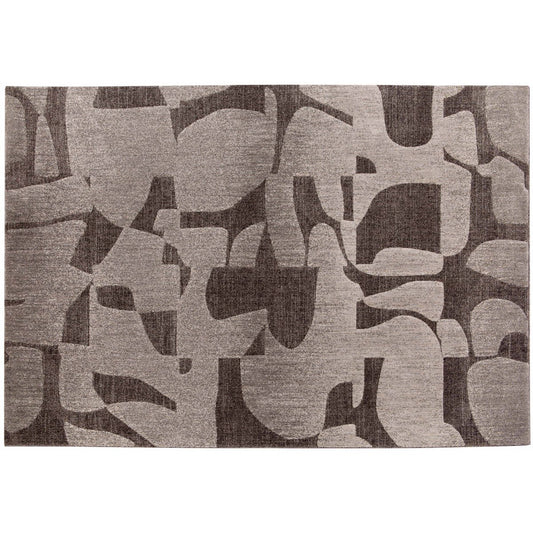 Tapis Kyara Carbone 160 x 230 x 1 cm