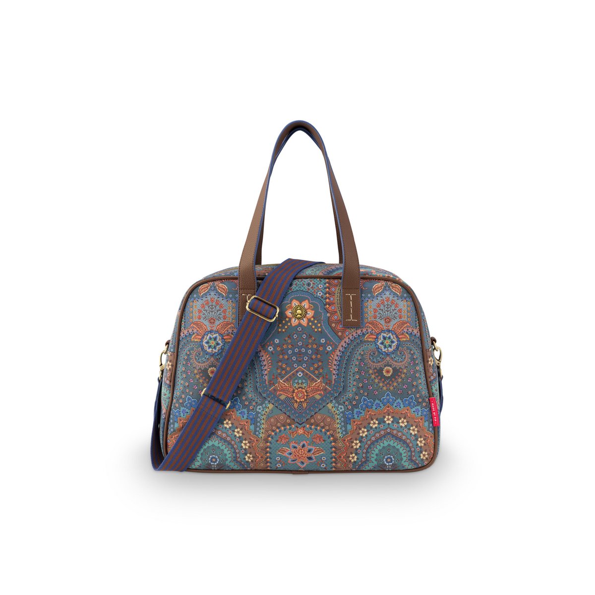 Tovy Weekend Bag Small Jabali Blue 40x15x30cm