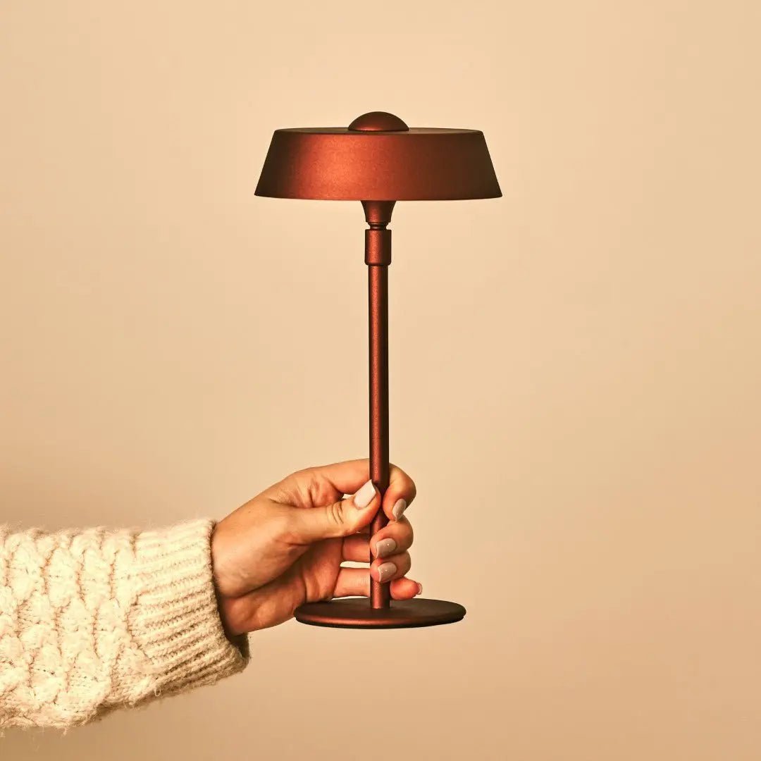 Luca Bronze USB wiederaufladbare Lampe | Minimalistisch, verspielt und dimmbar